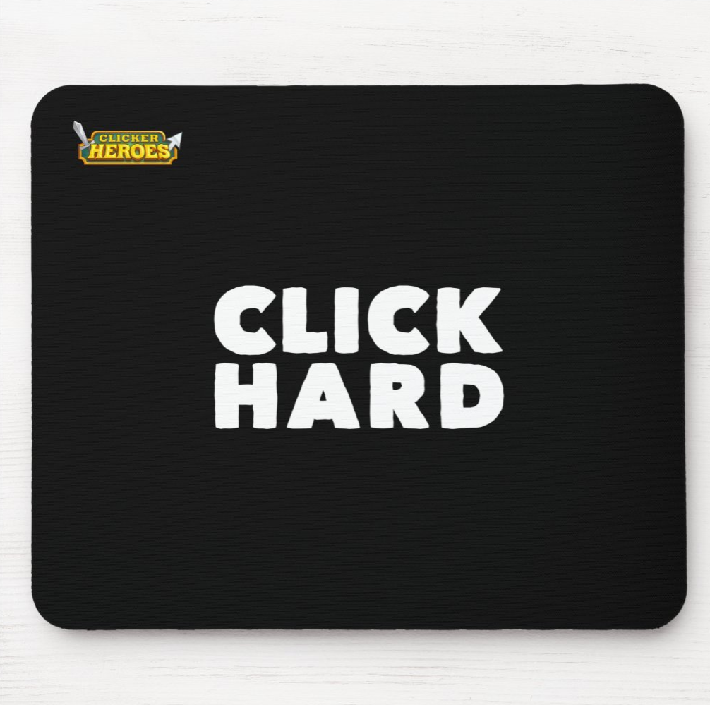 Click Hard Mouse Pad