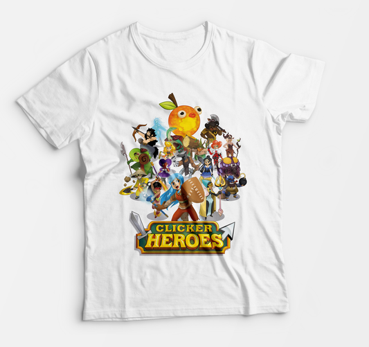 Clicker Heroes large graphic T-Shirt
