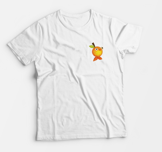 Orange Fish logo T-shirt